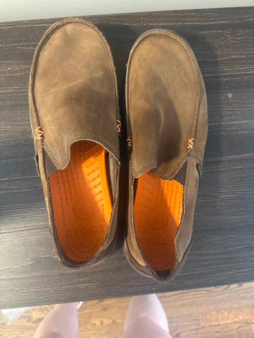 Men's Crocs Santa Cruz Loafer - 11 - Picture 4 of 6